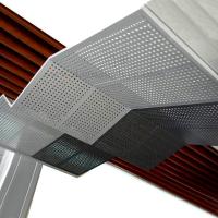 Panneaux de revêtement métalliques perforés en aluminium pour l'écran de bâtiment ou la décoration de plafond