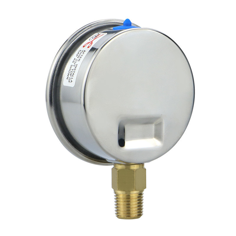 0.25kg Stainless Steel 2.5/63mm Analog Pressure Gauges for Hydraulic Water Gas Oil