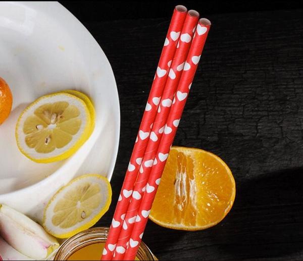 Natural Biodegradable Safe Disposable Drinking Paper Straws Eco Friendly Food Grade Reusable Food Grade Multi Color
