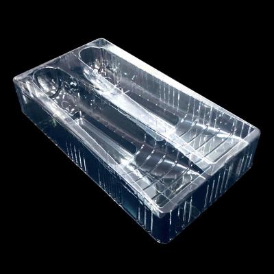 2 Pack PET Plastic Blister Trays For Cosmetic Packaging Custom Inserts For Daily Chemicals