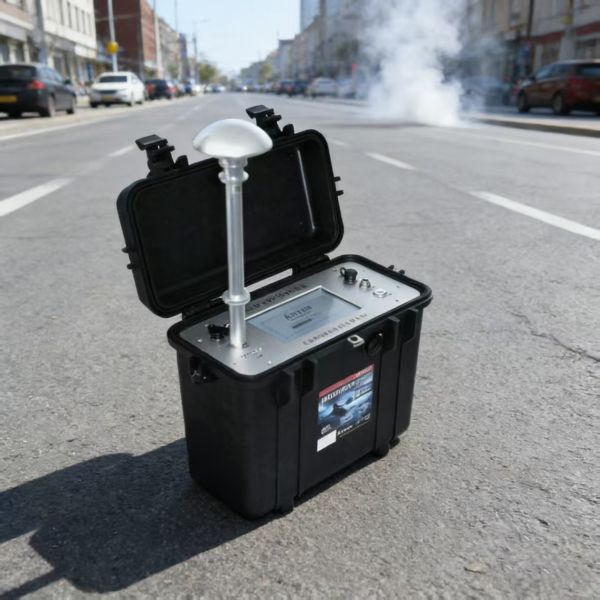 Portable Indoor Pollution AQI Monitoring Station Devices For Gymnasium