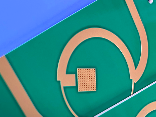 RT duroid 6010.2LM PCB 4-layer 2.8mm Thick Green Solder-mask