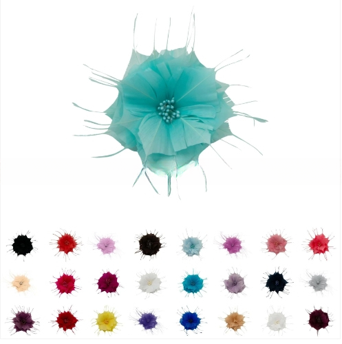 Добавьте тон к вашему праздничному оборудованию с цветочным монтажем из гусиного перья