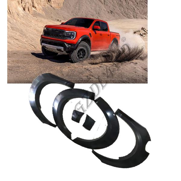 Las nuevas llegadas ruedan las llamaradas de la defensa del arco para Ford Ranger 2022 2023 accesorios de la recogida