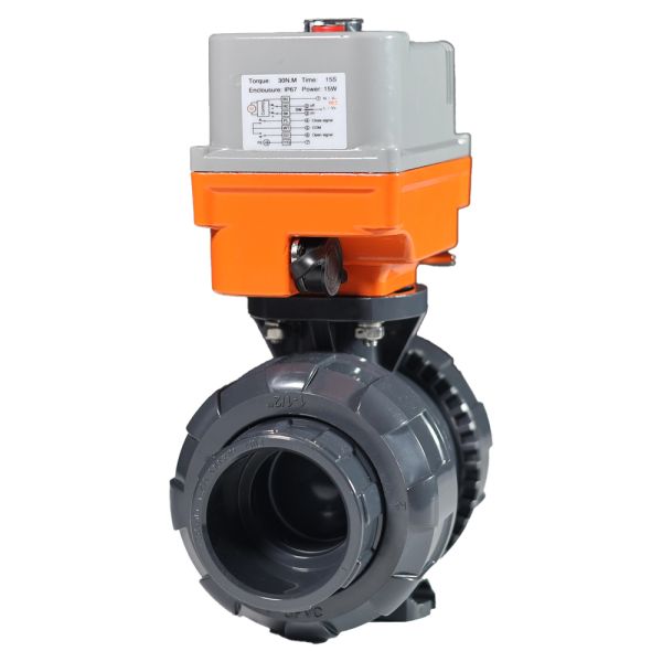 Aluminum Alloy Switch, Adjustable Mini Electric Actuator  DC24 Applicable to Liquid Fluids