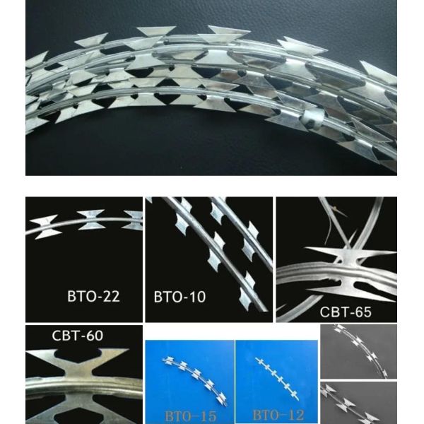 Durable Concertina Razor Wire for Secure Prison Perimeters