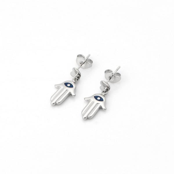 Light luxury niche high-end women's earrings with temperament and high-end design, stainless steel women's earrings new style