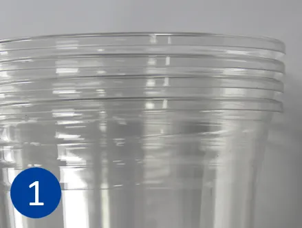 Plastic Cup Curling Machine 4-Screw