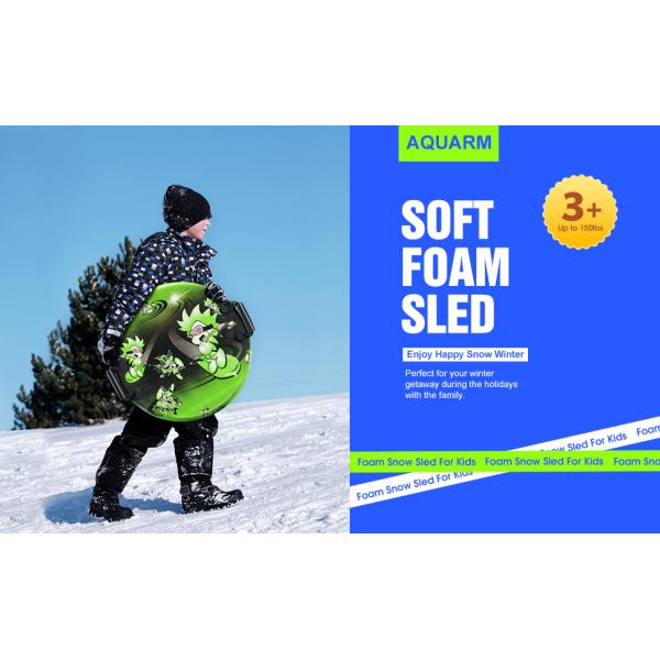 53cm Lightweight Kids Skiing Customized Cartoon Design with PE Core