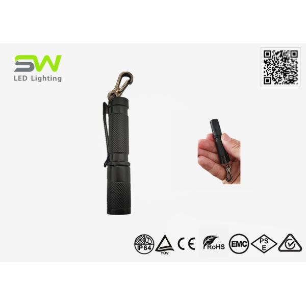 Most Impact Pocket Size EDC Torch Light High Power 250 Lumens With Keychain