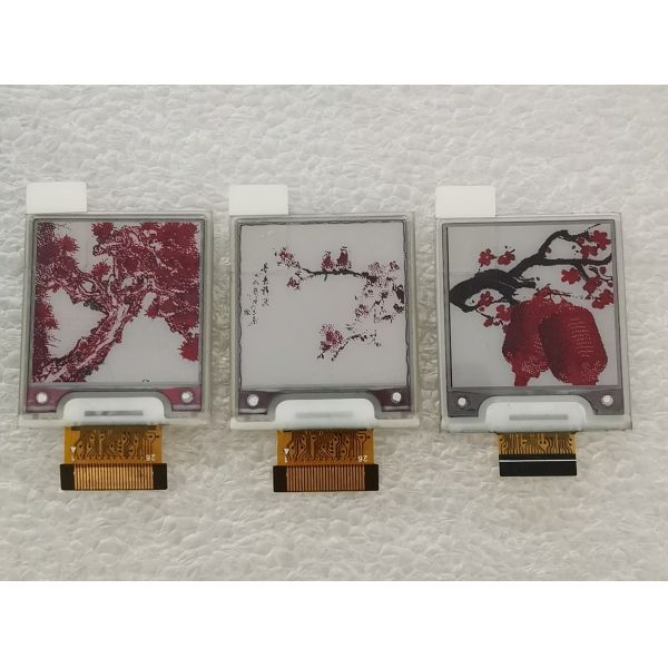 1.54Inch E Ink Display with 152x152 Pixels and Three Colors Support for Electronic Shelf Label