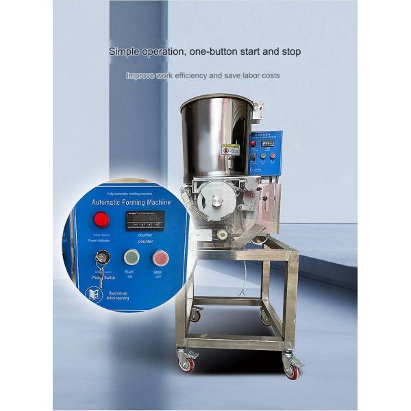 860*600*1400mm Fully Automatic Commercial Burger Patty Machine High Productivity