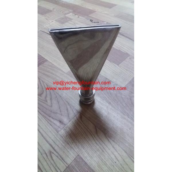 Big Fan Water Fountain Nozzles Dn40 Brass With Chrom Material