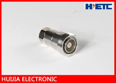 1/2 Feeder Cable  Coax To Antenna Adapter , RF DIN Straight N Type Female Connector