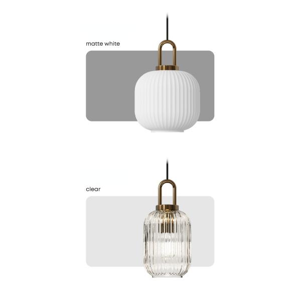 Mid century pendant light retro design glass lampRestaurant Hotel Simple Decorative Light(WH-AP-602)
