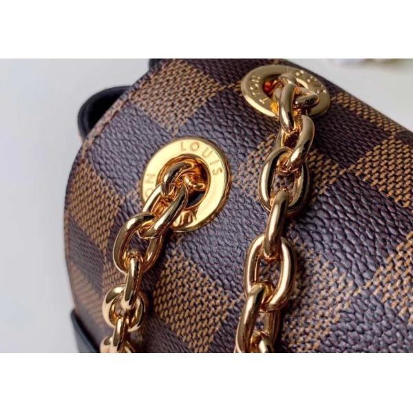 M40108 M40109 M401130 M40312 Damier Ebene Carvas And Soft Cowhide With Unique Design Chain Cross-Body Bag