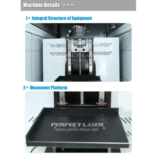 Establo cristalino de la refrigeración por aire de alta velocidad del equipo de grabado del laser de los retratos 3D