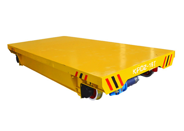 20m/Min Material Handling Warehouses Rail Transfer Cart
