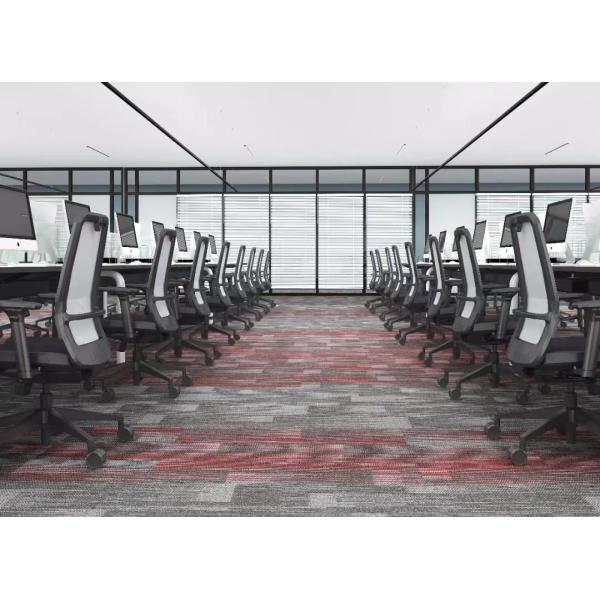 Commercial Office Nylon Carpet Tiles with PVC Backing Heavy Duty and Easy to Install