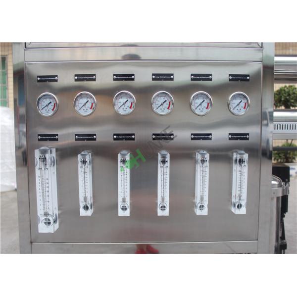 PLC Control RO Water Treatment Plant Reverse Osmosis For Drinking Water Purification