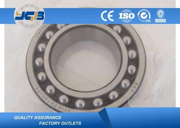 High Precision 2210 Spherical Self Aligning Ball Bearing 50x90x23 Mm