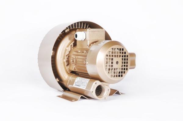 GOORUI Side Channel Vacuum Pump Blower In CNC , Air Suction Blower In Gold