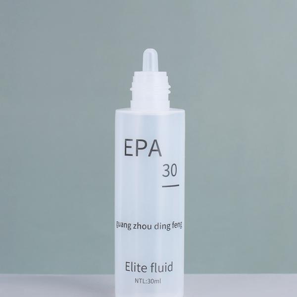 PE dropper bottle for cosmetics 5-30ml screw cap/twist-type child-proof cap leak-proof and drop-resistant