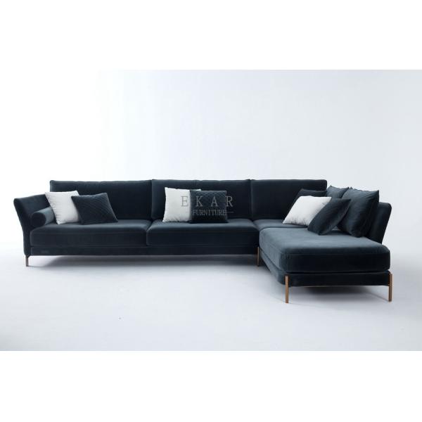 Living Room Sofa Home Furniture Latest New Design Couch L Sofa Set  AW-ES18-1809