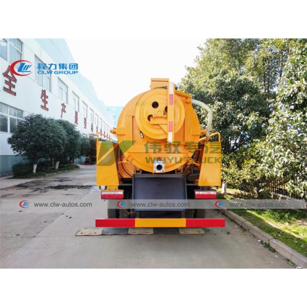 Тележка всасывания вакуума стали углерода Dongfeng 8000L Q235