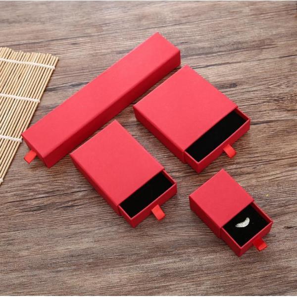 Cardboard Rigid Ring Earring Necklace Jewelry Watch Gift Box Custom Printing