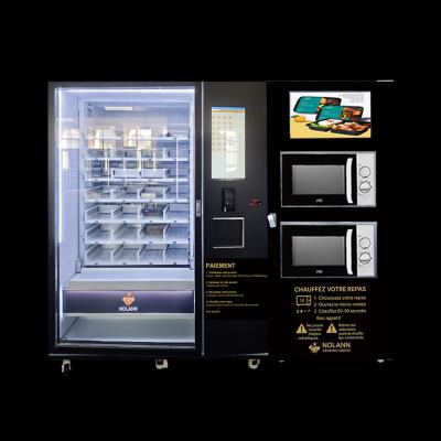 Big Capacity Hot Food & Pizza Vending Machine with Microwave Heating and Refrigeration System
