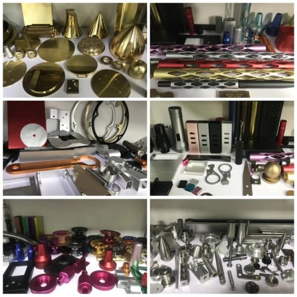 Brushing CNC Milling Parts 6061-T6 Aluminium Alloy Laser Module Baseplate