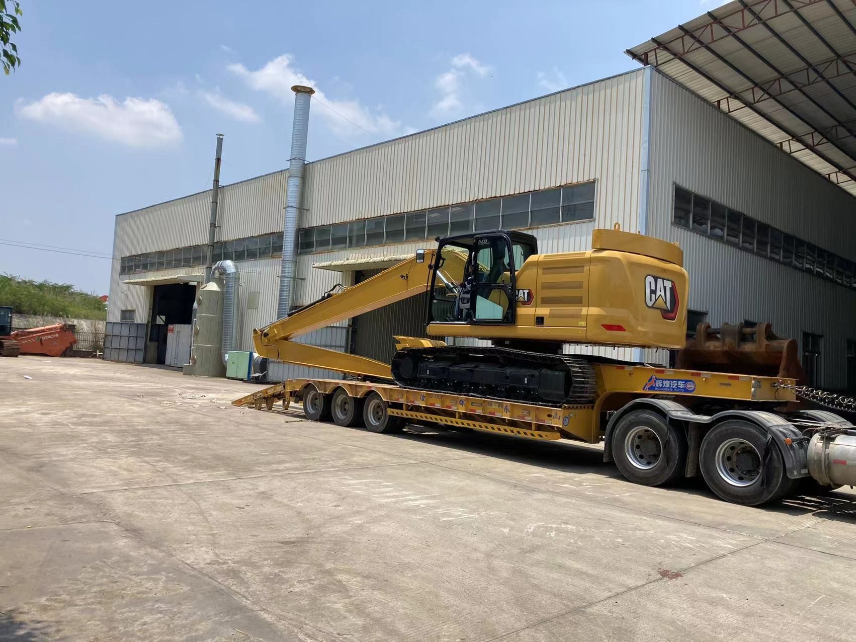 Рука экскаватора Zhonghe Q355B выдвинутая, ручка заграждения экскаватора размывания устойчивая