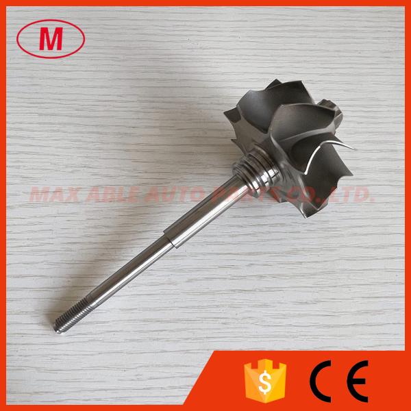 TD05HR 9 blades 49.12/56mm journal bearing turbo turbine wheel reverse rotation for MITSUBISHI Lancer 4G63T EVO 4~9