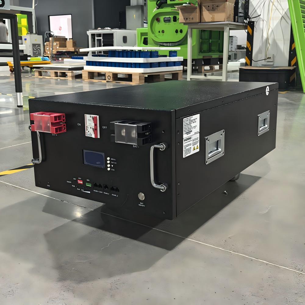 Rack Mounted 5.12kWh LiFePO4 Battery Modular Solar Energy Storage Battery