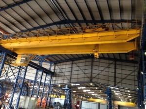 QD Type Double Girder Overhead Crane AC380V 50Hz High Working Duty