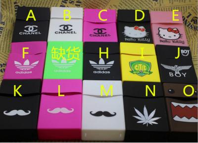 FDA Certificate Silicone Rubber Cover , Fashion Cigarette Case For Women Vintage