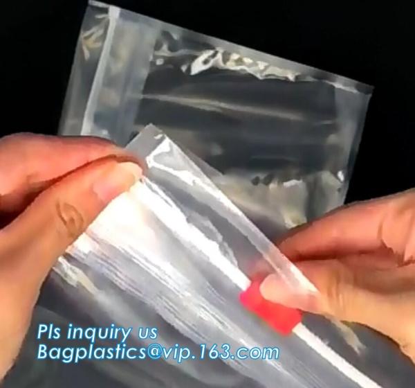 Promotional PVC Toiletry bag with zipper and slider, OEM logo slider zip lock bags, 5 lb 10lb 15lb 20lb 25lb Plastic Sta