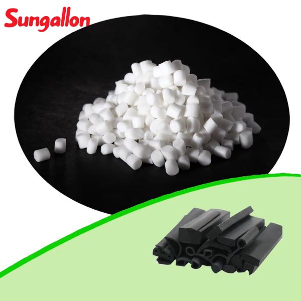 Granulés d'extrusion de TPE antimicrobiens pour joints de joints 20A-85A