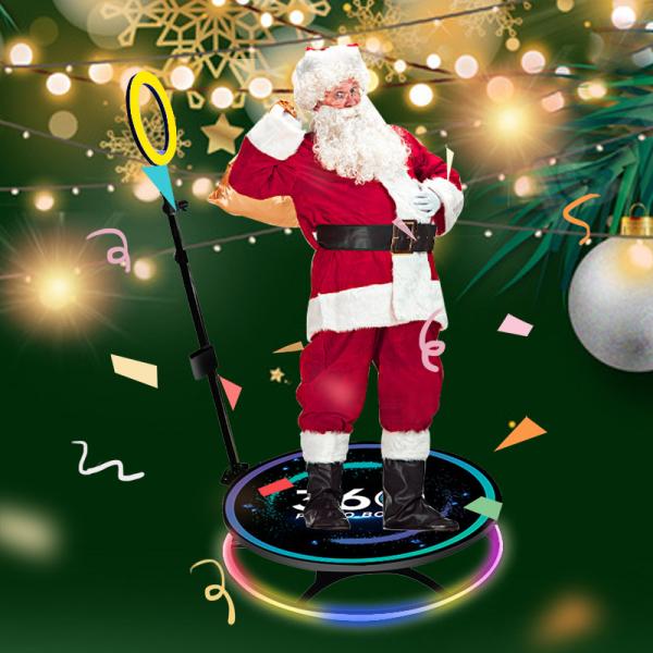360 Camera Photo Booth With Led Screen And Stable Material