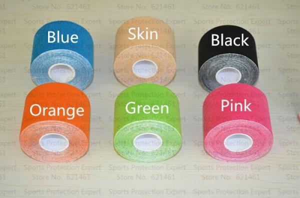Custom Printed  Acrylic glue Kinesiology Tape 5cm x 5m CE Certificate