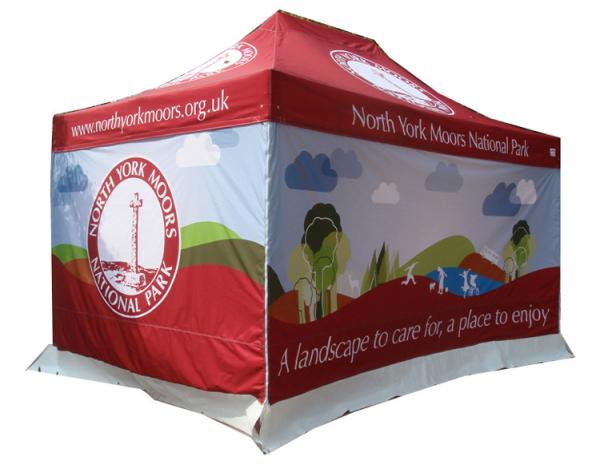 Advertising Outdoor Exhibition Tents , Custom Printed Outdoor Display Tents