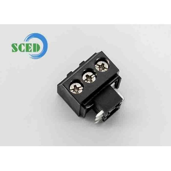 3.5mm Pitch PCB Terminal Block Plastic Material Grey For PCB Connection