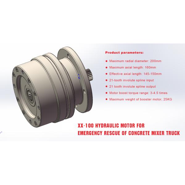 Motor hidráulico da bomba de impulsionador para o salvamento da emergência de acessórios do cilindro