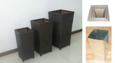 All Weather Wicker Flower Pot