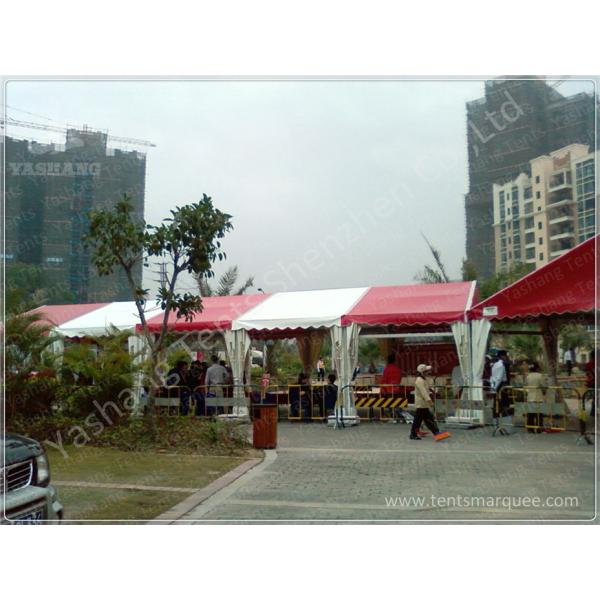 Coloured Temporary Fabric Structures Unique Marquees A-Shaped Roof Top Style