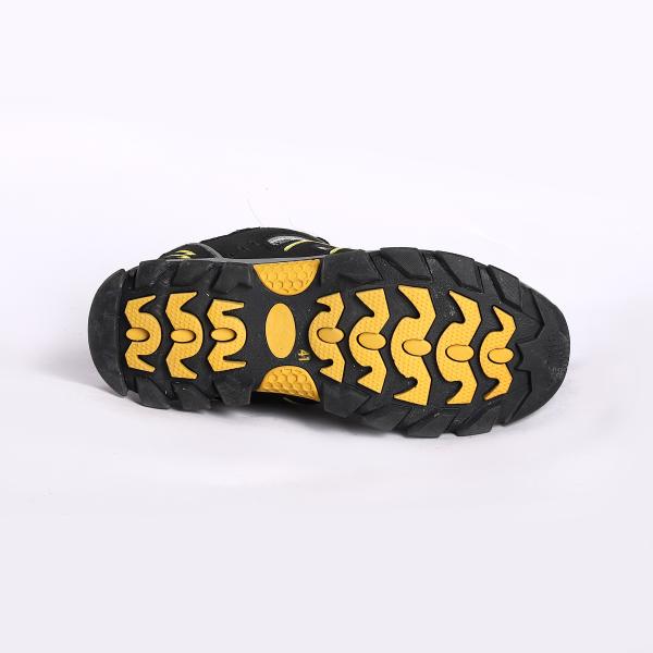 Black Yellow Safety Toe Work Boots EU 36-47 for Warehouse and Distribution