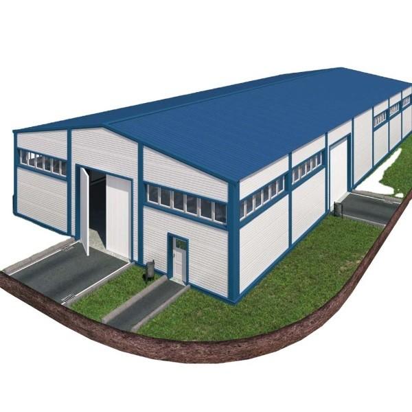 Factory Prefabricated Steel Structure Workshop Industrial Building Construction