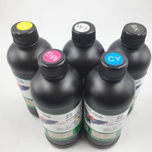 Bright Color Low Smell EPSON UV Ink Non Toxic Ink For Metal Plastic Acrylic