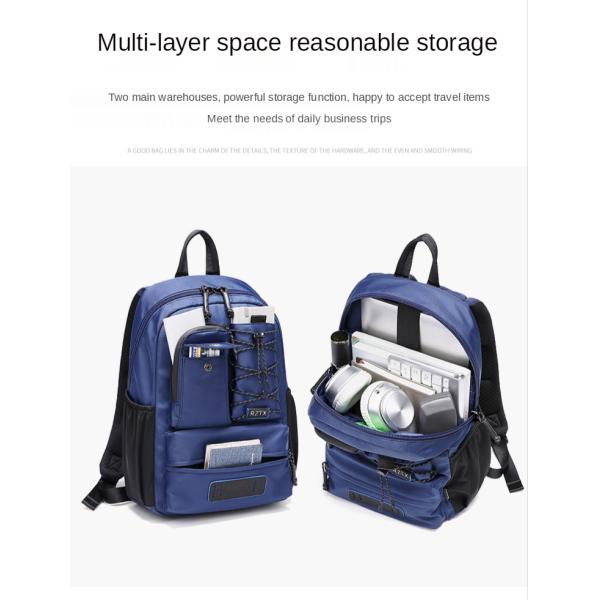 Wear Resistant Waterproof Travel Fashion Backpack 0.58kg Nylon Duffle Bag